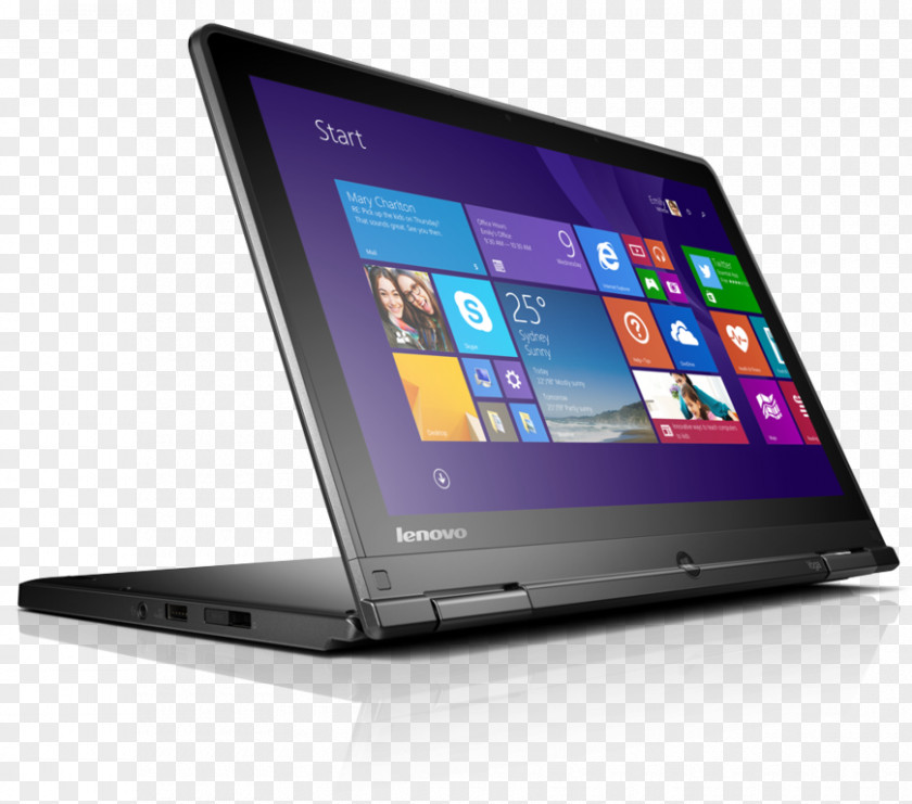 Laptop ThinkPad Yoga 2-in-1 PC Intel Core Atom PNG
