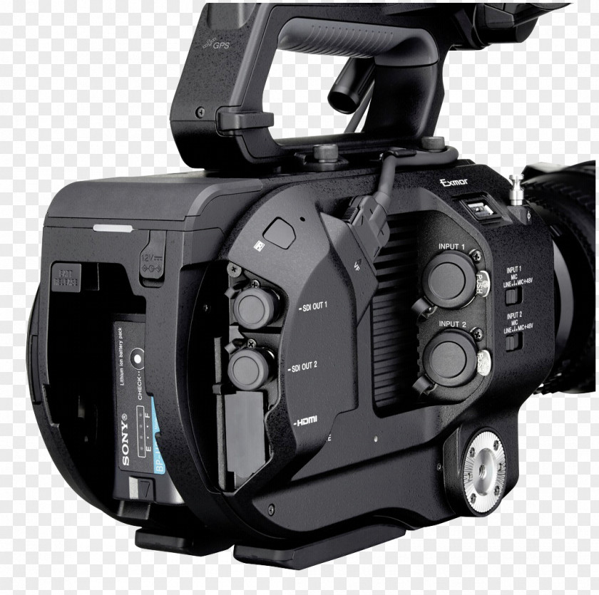 Sony XDCAM E-mount Super 35 Timecode PNG
