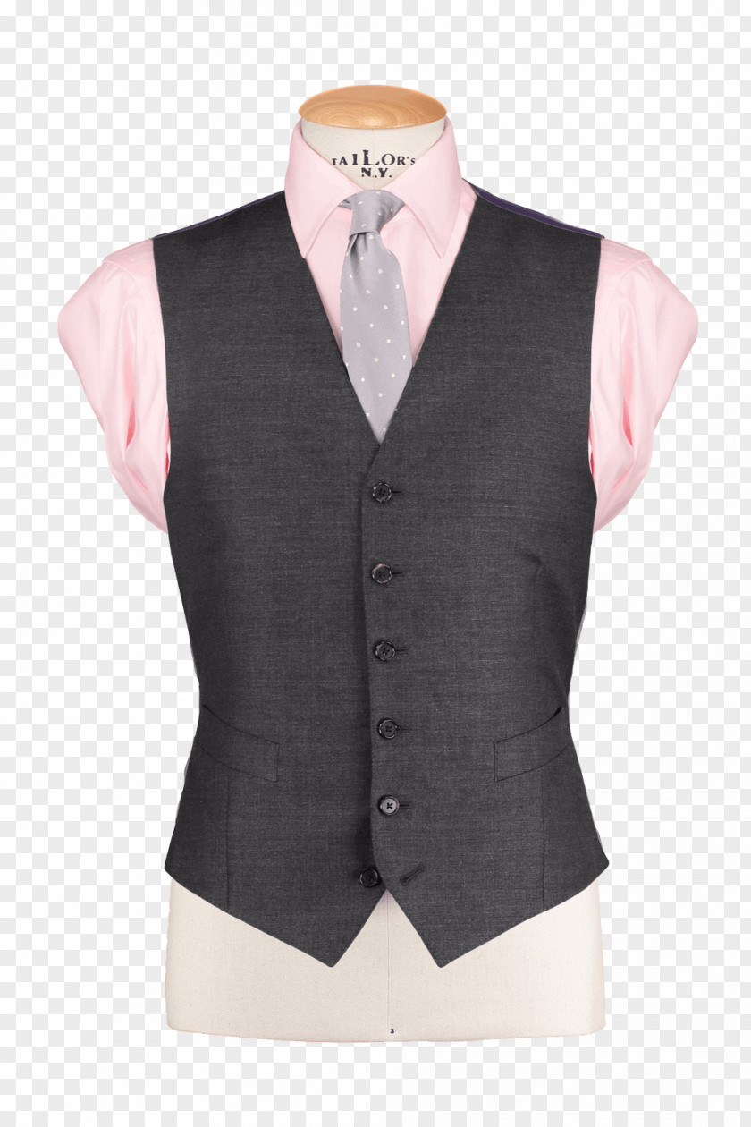 Suit Gilets Single-breasted Button Waistcoat PNG