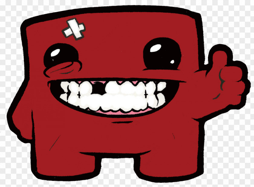 Super Meat Boy Forever Nintendo Switch Team Xbox 360 PNG