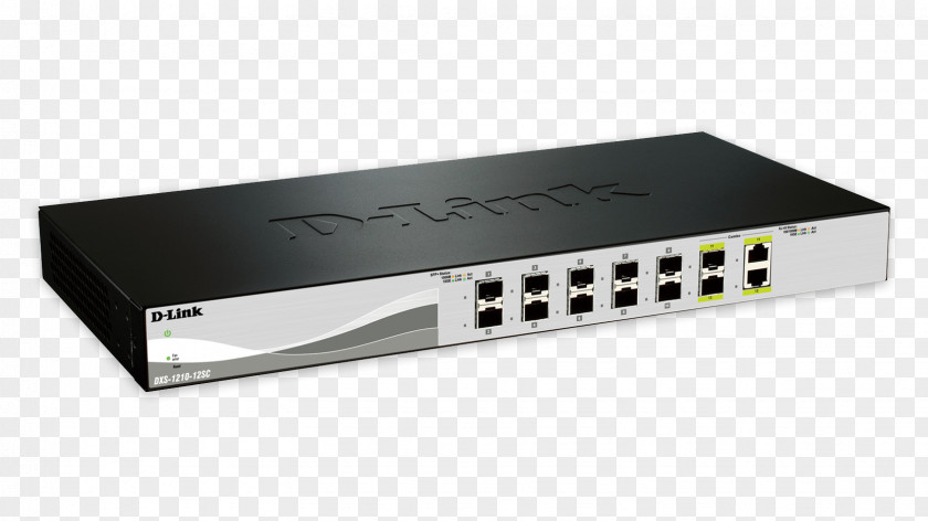 Switch Network 10 Gigabit Ethernet D-Link Fast PNG