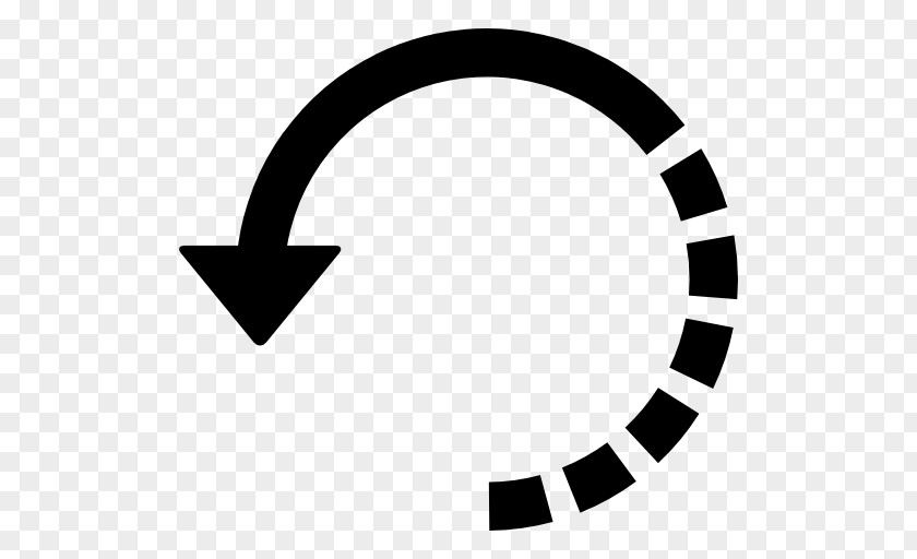 Broken Line Arrow Circle Clip Art PNG