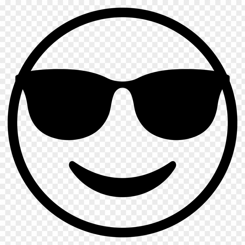 Emoji Black And White Emoticon Smiley Clip Art PNG