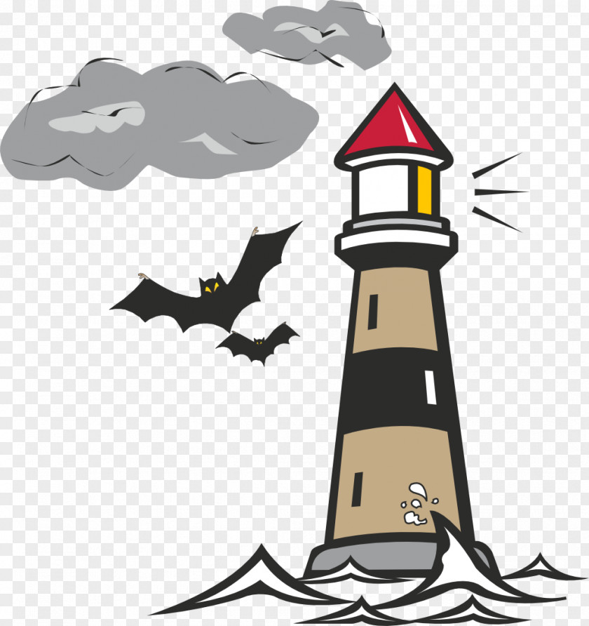 Lighthouse Day Drawing Clip Art PNG
