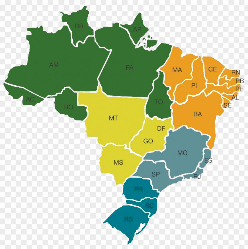 Map Time Zone Hour Regions Of Brazil Pará PNG