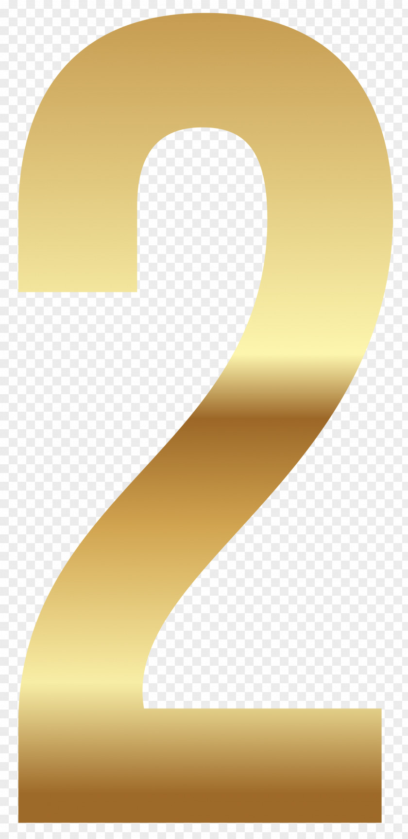 Number 2 Golden Ratio Clip Art PNG