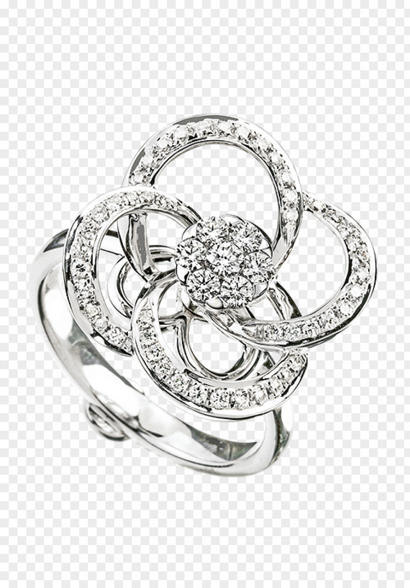 Ring Silver Body Jewellery Platinum PNG