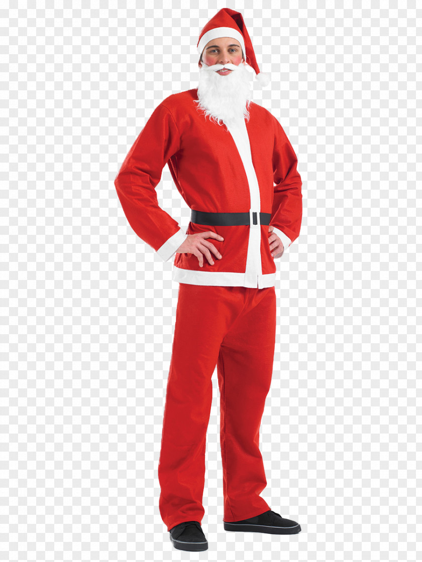 Santa Claus Suit Costume Party Dress PNG