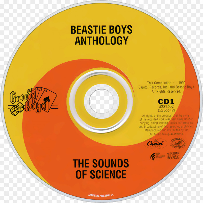 Science Album Cover Beastie Boys Anthology: The Sounds Of Aglio E Olio PNG