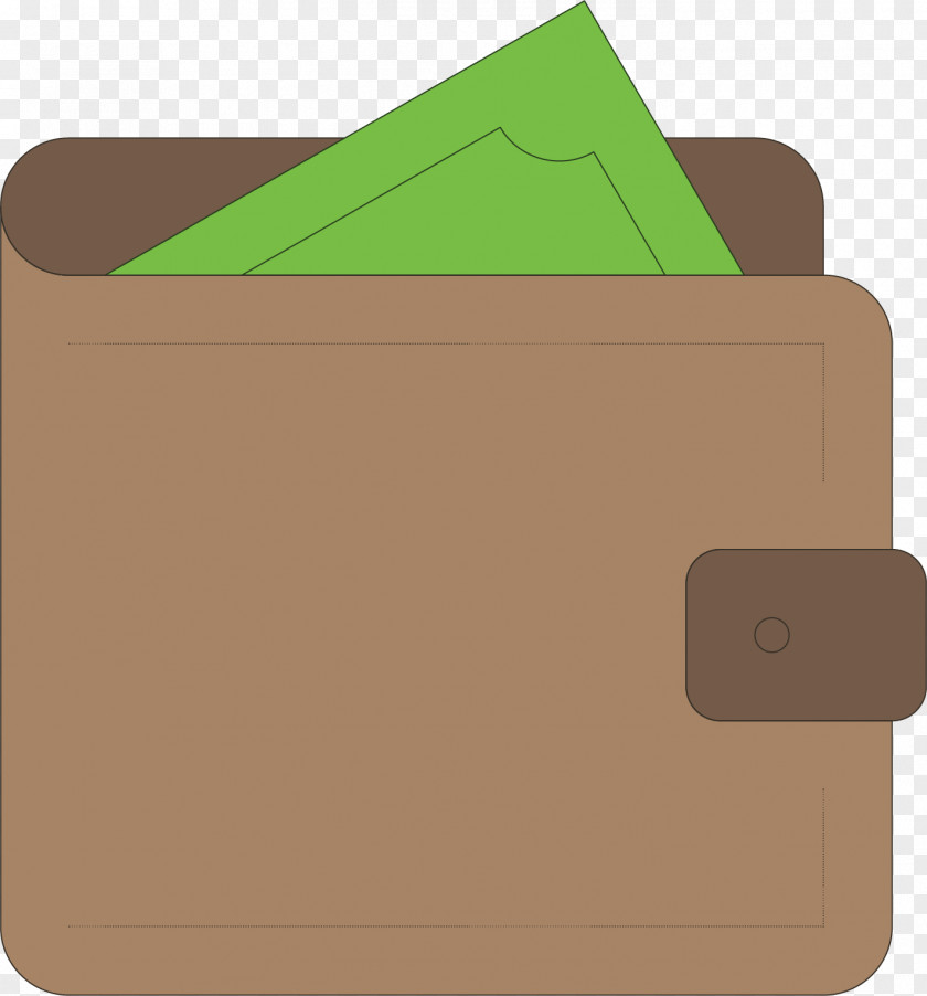 Hand-painted Wallet Graphic Design Euclidean Vector PNG