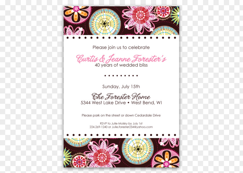 Party Wedding Invitation Baby Shower Announcement Bridal PNG