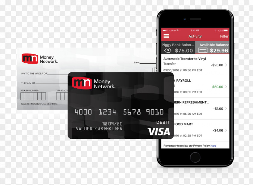 Smartphone Debit Card ATM Money Credit PNG