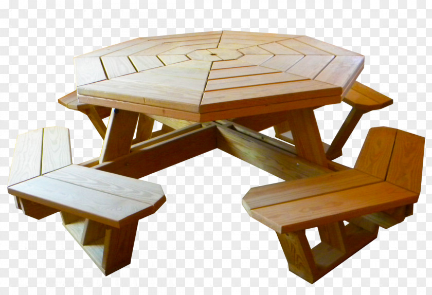 Table Picnic Bench Garden Furniture PNG