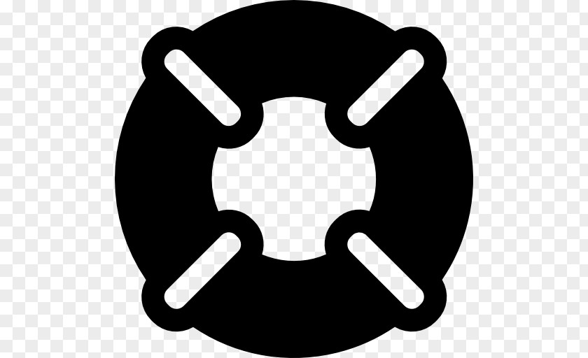 Black And White Symbol Lifeguard PNG