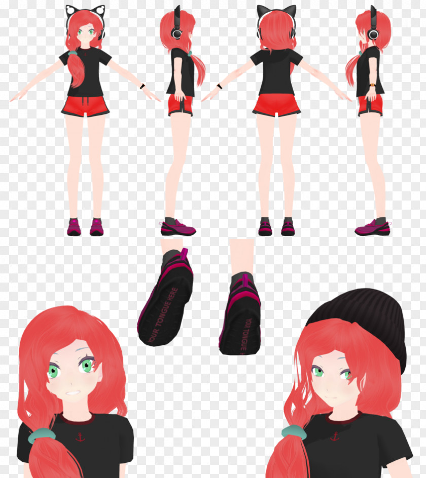Mmd Casual DeviantArt Reference Fiction Clothing PNG