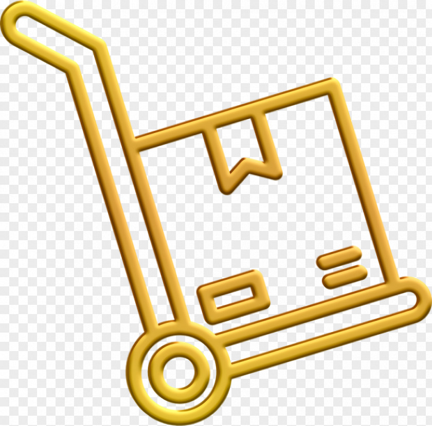 Retail Icon Trolley Cart PNG