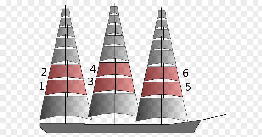 Sail Moonraker Topsail Topgallant Mast PNG