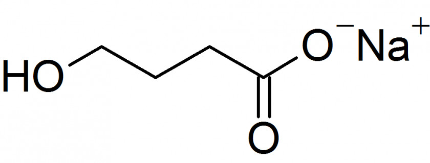 Sodium Oxybate Gamma-hydroxybutyrate Structure Pharmaceutical Drug PNG