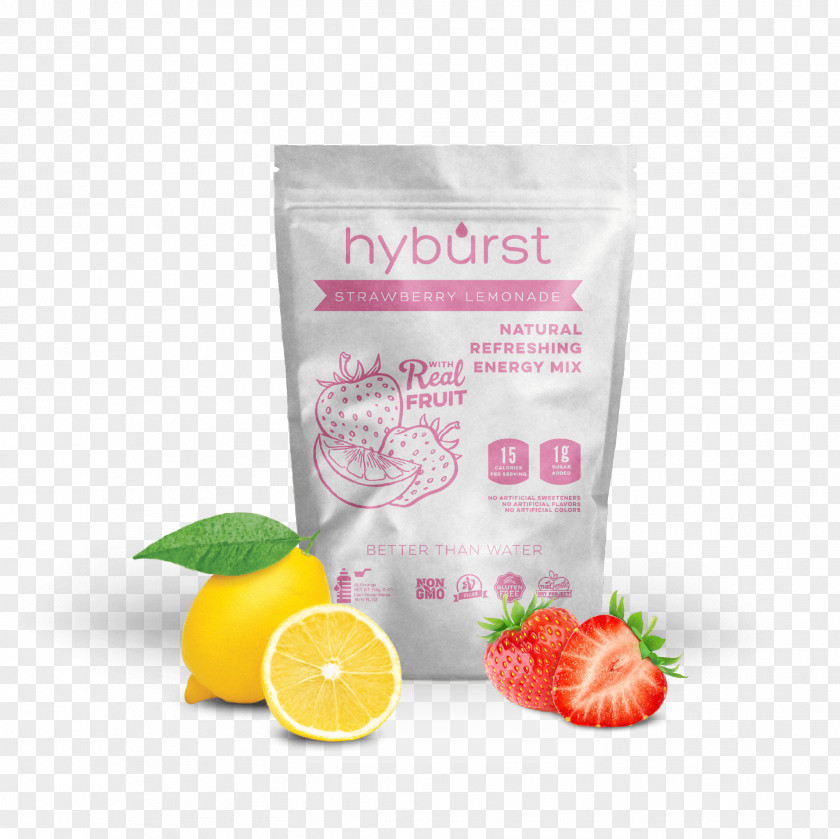 Strawberry Lemonade 1 Lebensmittelaroma Erdbeere 29,5 Ml Hyburst Pyridoxal Phosphate Vitamin B-6 PNG