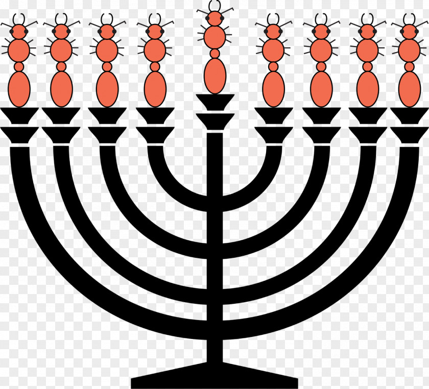 Symbol Menorah Jewish Symbolism Hanukkah Judaism PNG