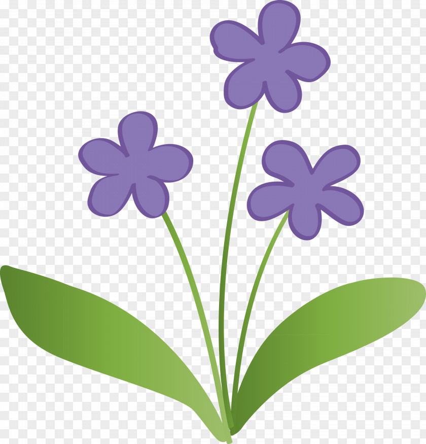 Violet Flower PNG