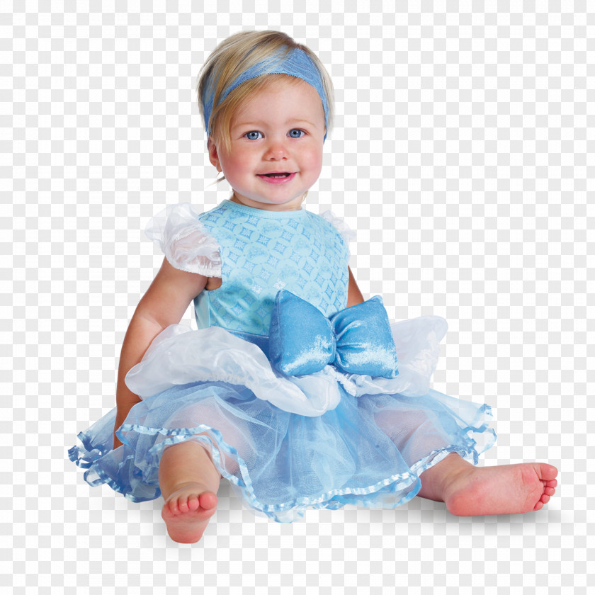 Baby Cinderella Halloween Costume Dress Clothing PNG