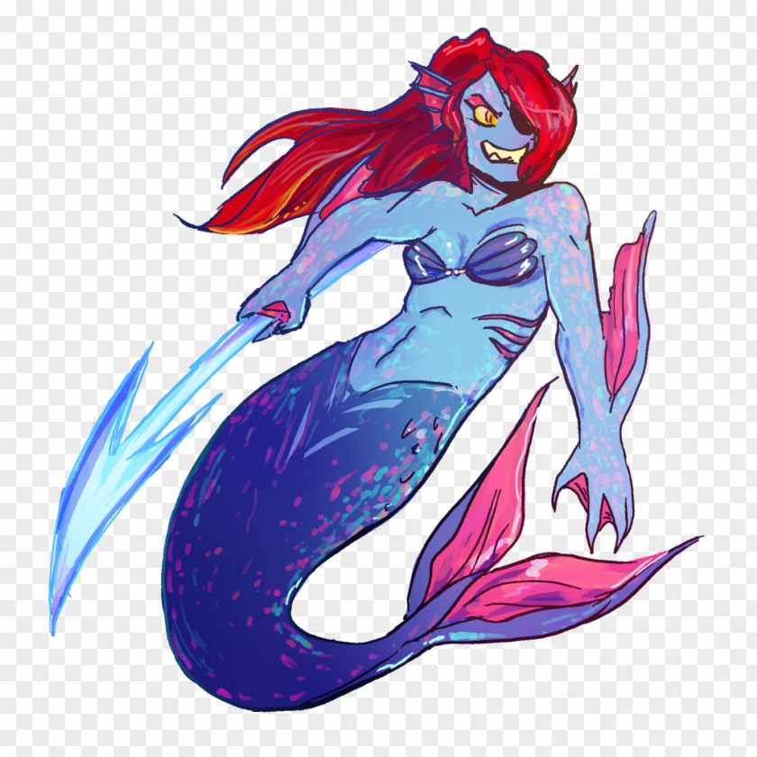 Fisk DeviantArt Undertale Mermaid PNG