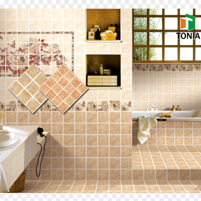 Floor Tile Ceramic Flooring Beautiful Bathrooms PNG