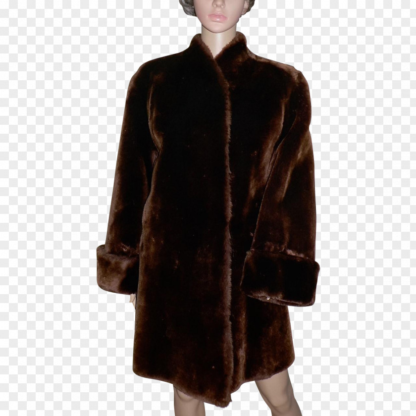 Fur Collar Coat Overcoat PNG