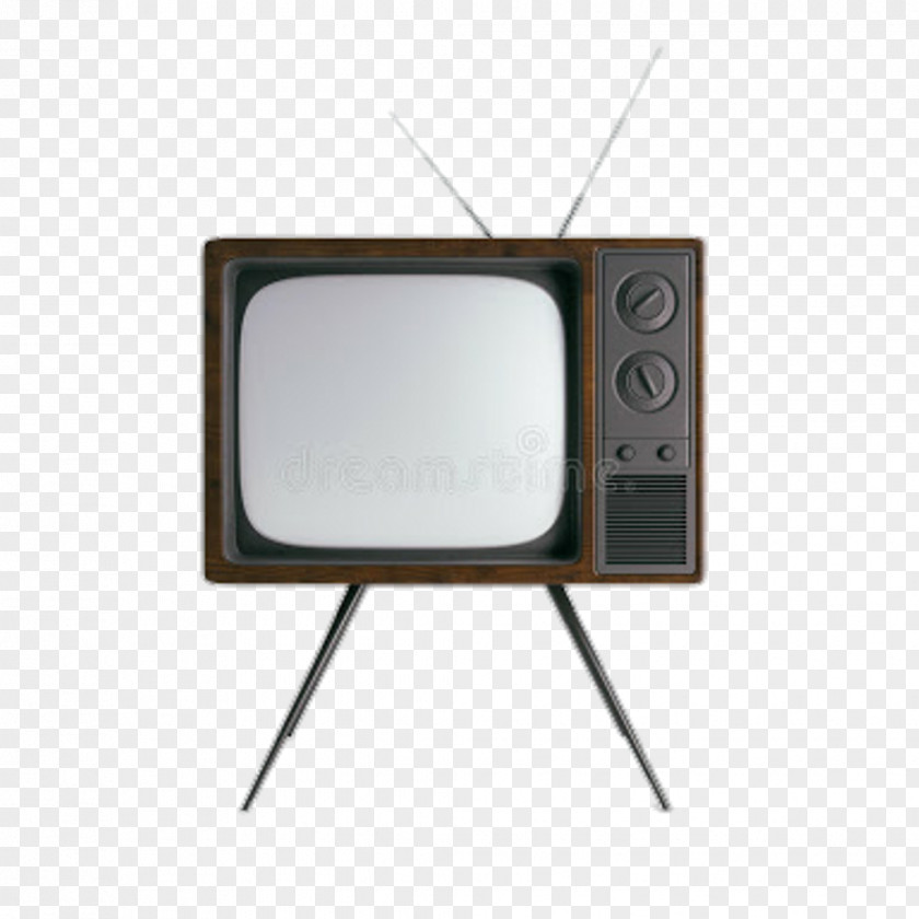 Retro Television Set Electronics Sticker PNG