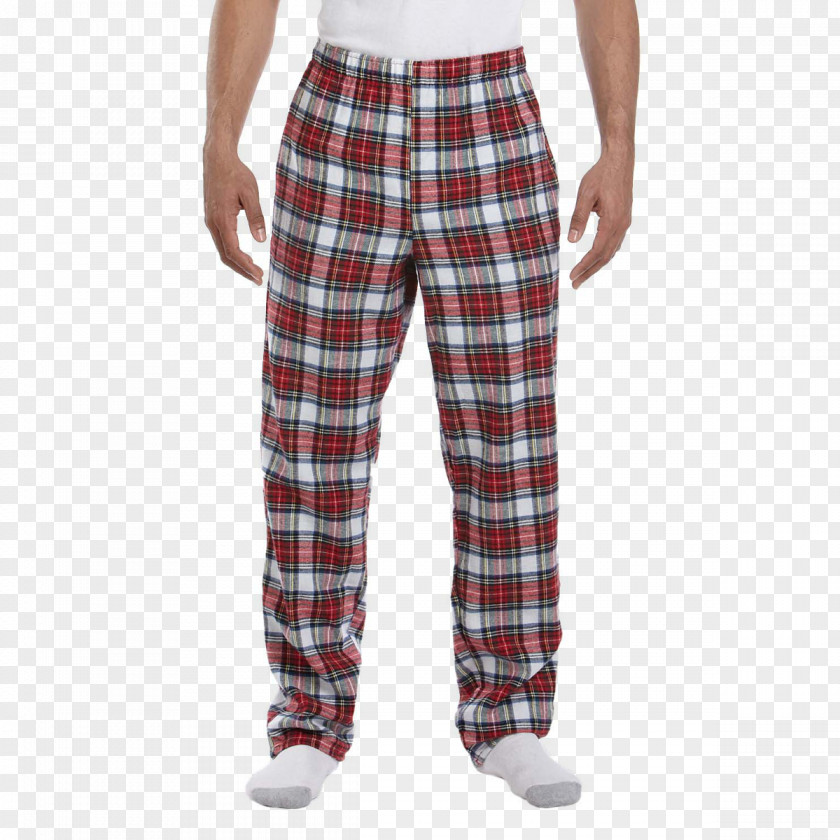 Shirt Tartan Slipper Pajamas Clothing Pants PNG