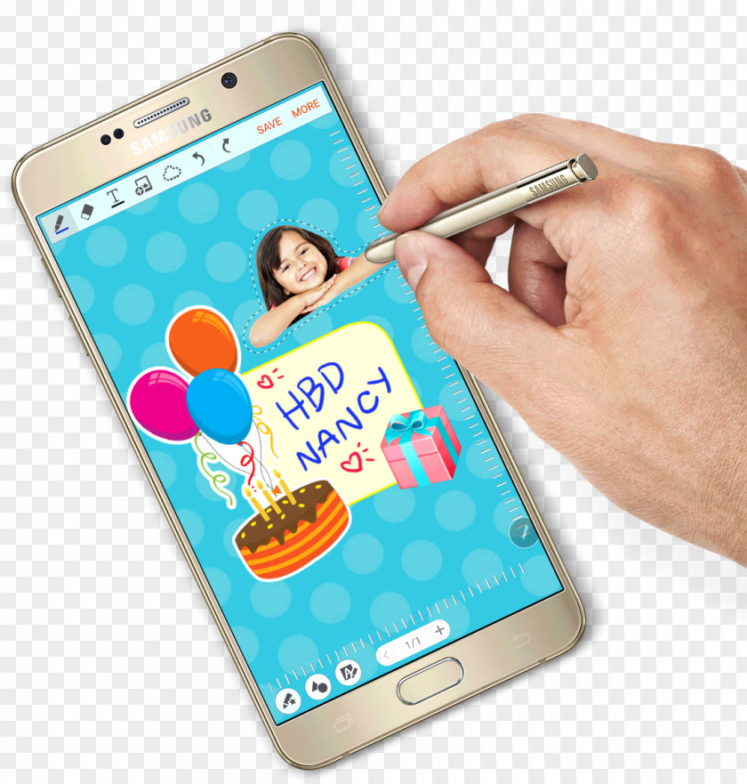 Smartphone Samsung Galaxy Note 5 Feature Phone Stylus PNG
