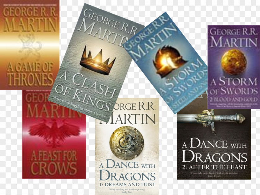 Book A Game Of Thrones Dance With Dragons Clash Kings Feast For Crows Song Ice And Fire PNG