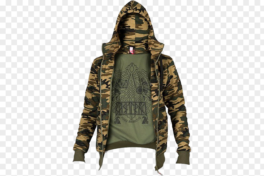 MMA Throwdown Hoodie Camouflage PNG