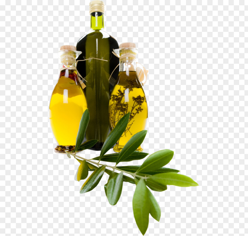 Olive Oil Soybean Bottle PNG