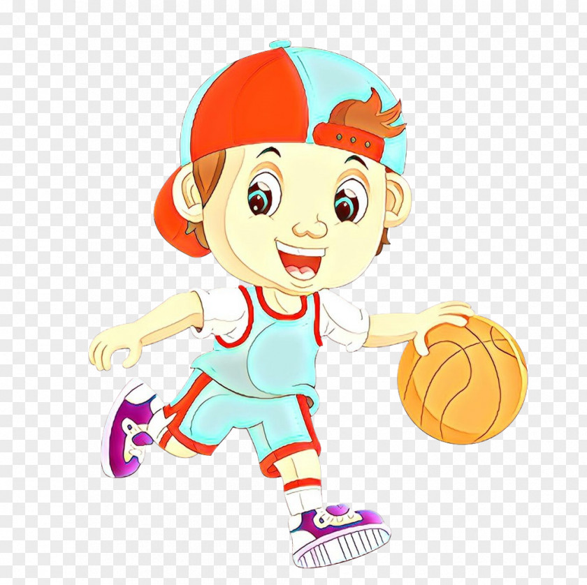 Play Sports Equipment Basketball Player Cartoon Ball Football Fan Accessory PNG