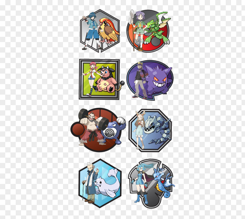 Pokemon Heartgold Badges Pokémon X And Y Red Blue Illustration Dennō Senshi Porygon PNG