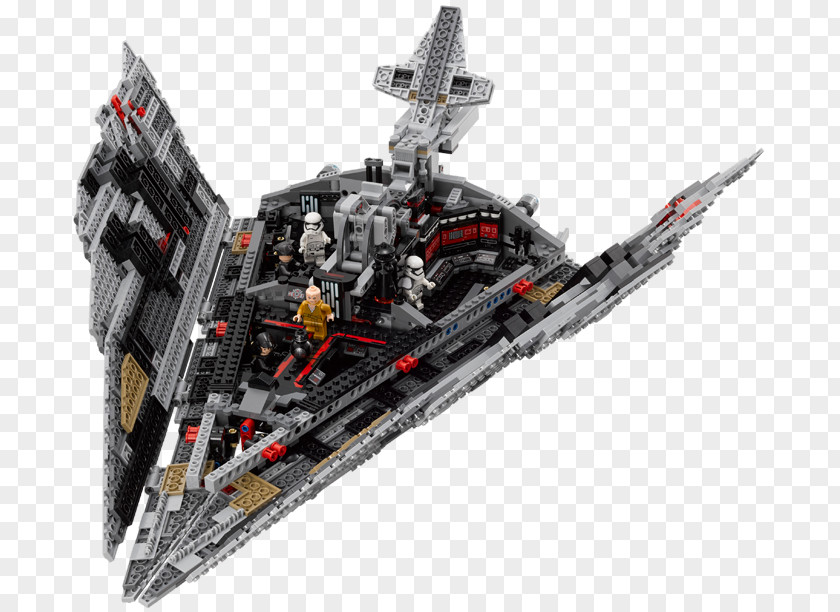Toy Supreme Leader Snoke LEGO 75190 Star Wars First Order Destroyer Lego PNG