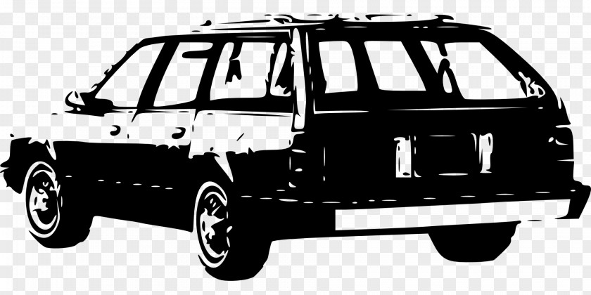 Black SUV Car Chevrolet Celebrity Wagon Clip Art PNG