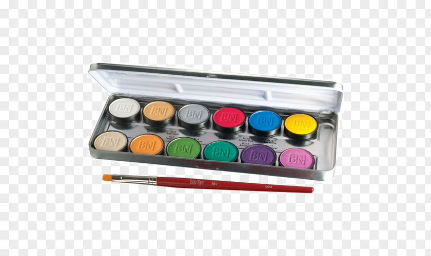 Painting Eye Shadow Palette Color Scheme PNG