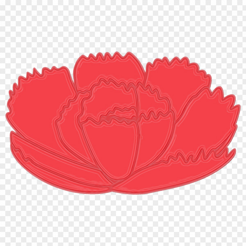 Red Leaf Baking Cup PNG