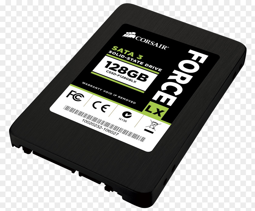 SSD Solid-state Drive Corsair Force LS Series Serial ATA Components LE PNG