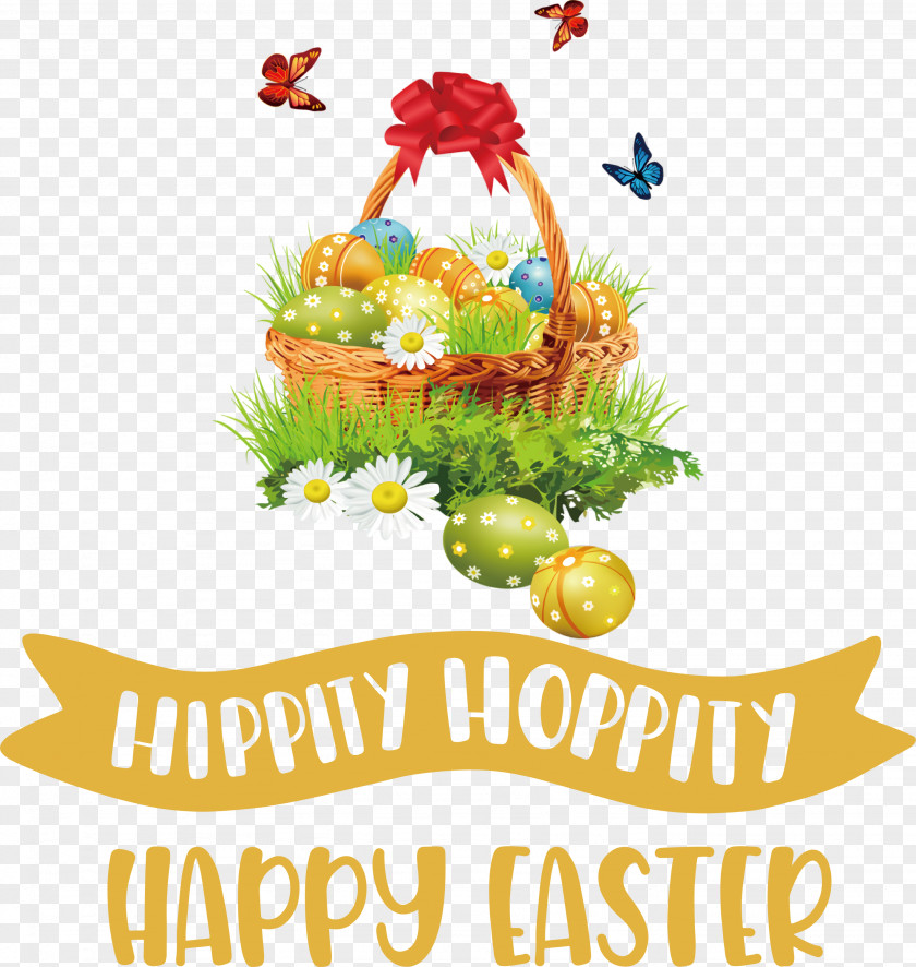 Hippy Hoppity Happy Easter Day PNG