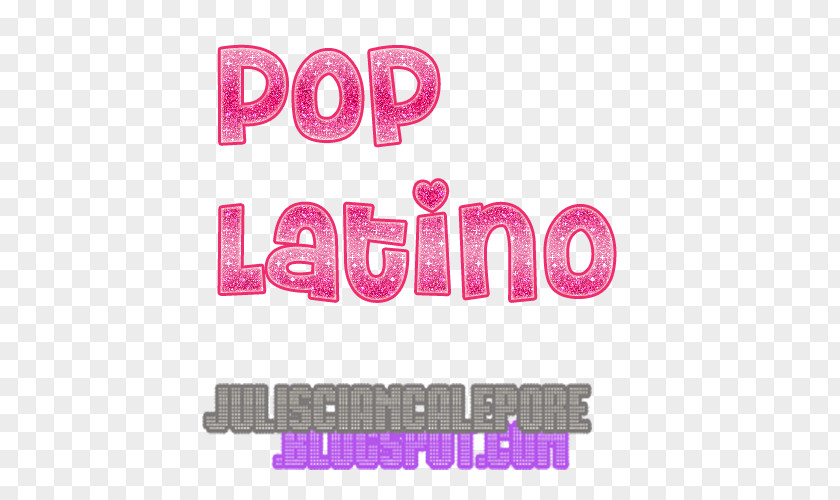 Latino Logo Brand Pink M Font PNG