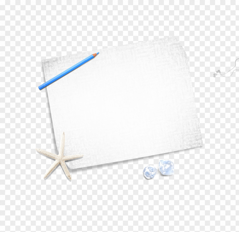 Pen And Paper Stationery Material PNG