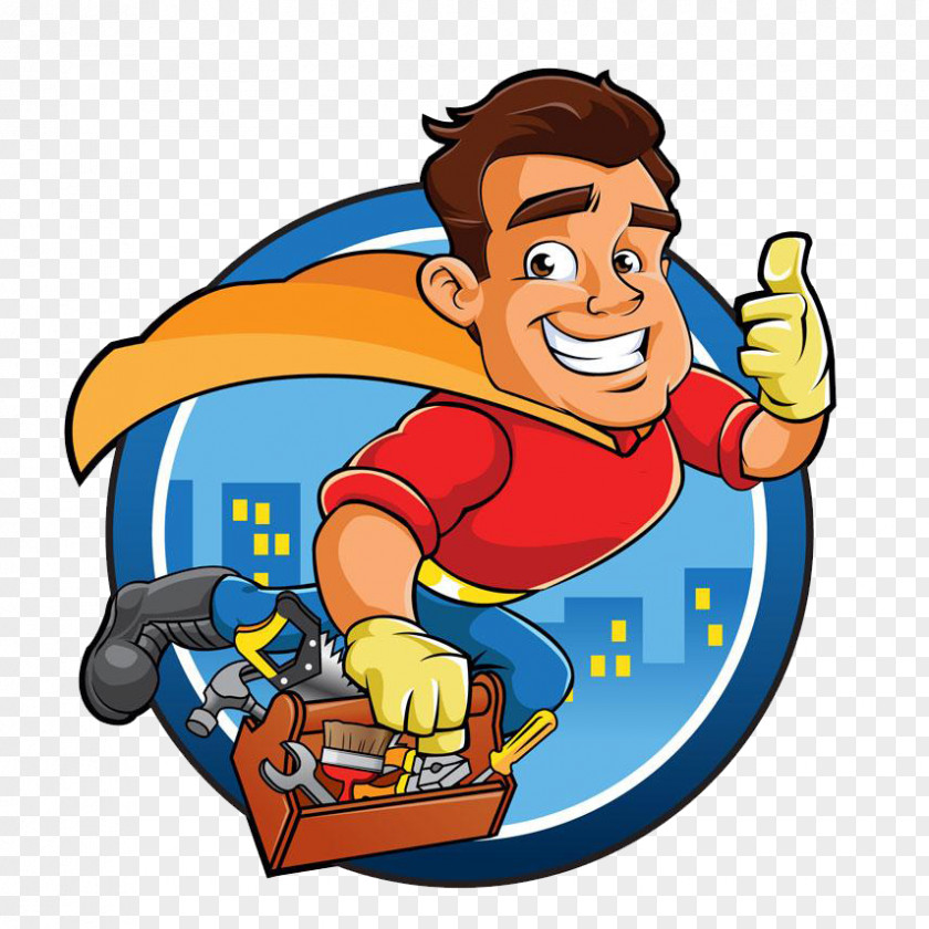 Superman Portable Toolbox Handyman Stock Photography Royalty-free Superhero PNG