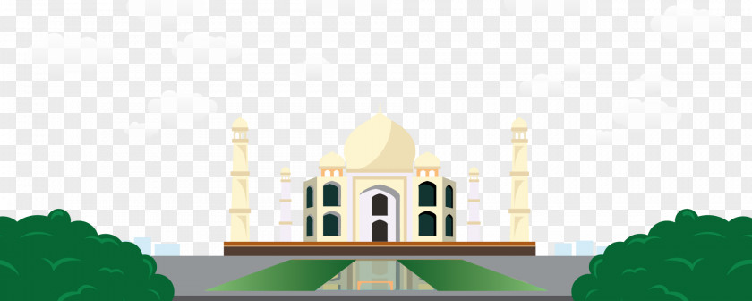 Taj Mahal Drawing Line Place Of Worship Desktop Wallpaper Computer PNG