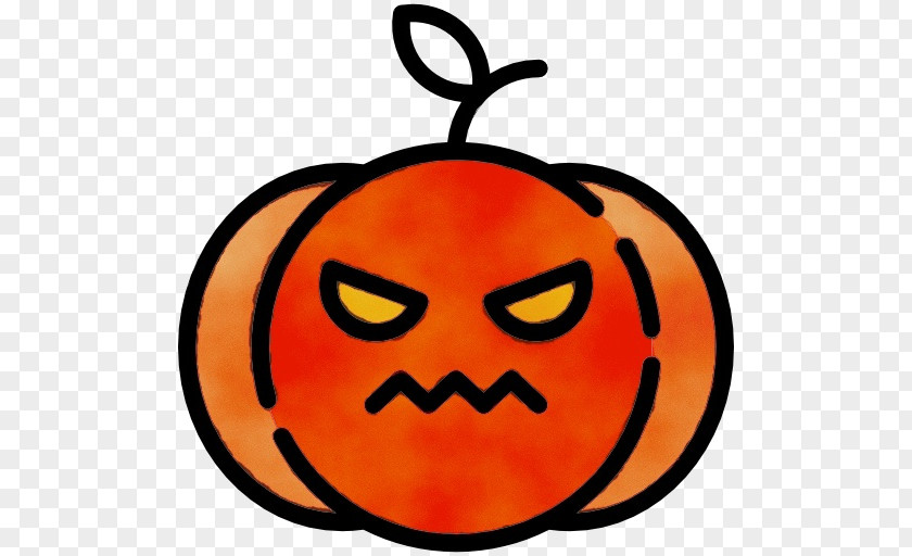 Fruit Plant Cartoon Halloween Pumpkin PNG