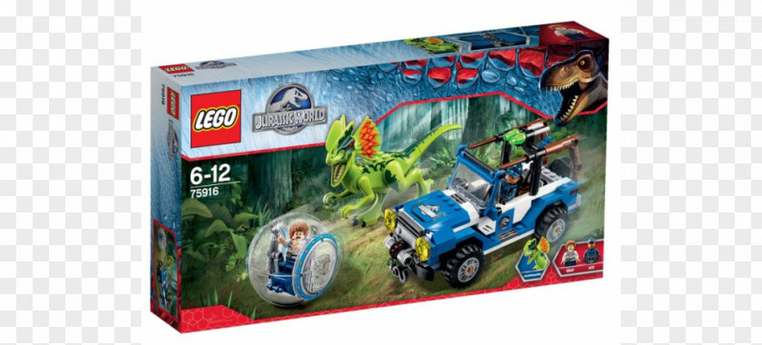 Toy Lego Jurassic World LEGO 75916 Dilophosaurus Ambush ACU Trooper PNG