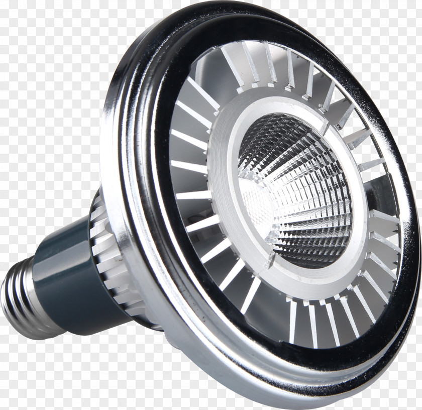 Metal Chrome Plating Headlamp Light PNG